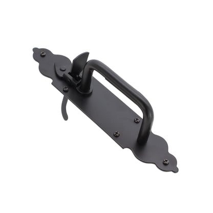 Iron Suffolk Latch - Gothic Black