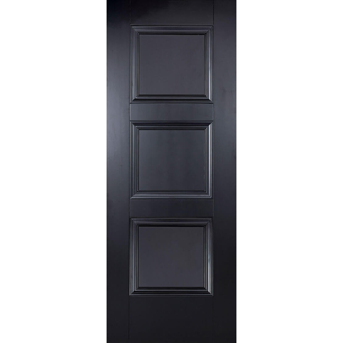 Amsterdam Primed Plus Black Fire Door