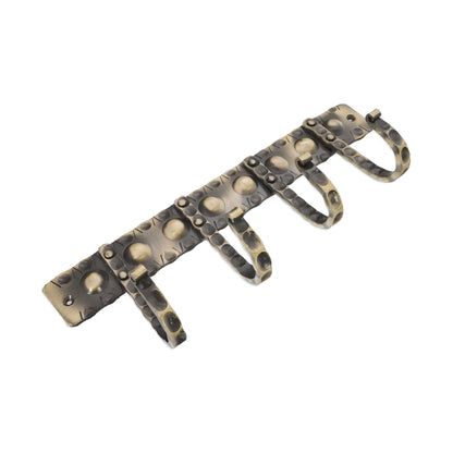 Iron Coat Hook Dotted 4 leg - Antique
