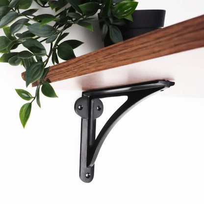 Victorian Ironbridge Shelf Bracket Black (Sold in Pairs)