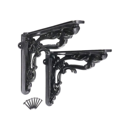 Apple Shelf Bracket Black (Sold in Pairs)