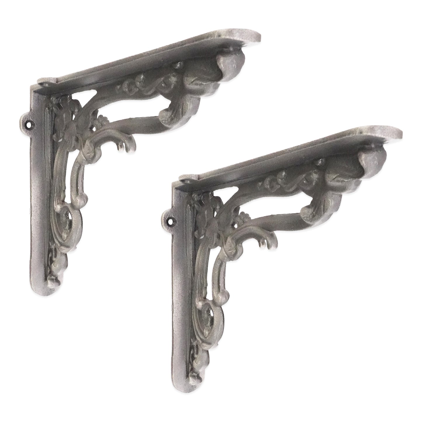 Apple Shelf Bracket Pewter (Sold in Pairs)