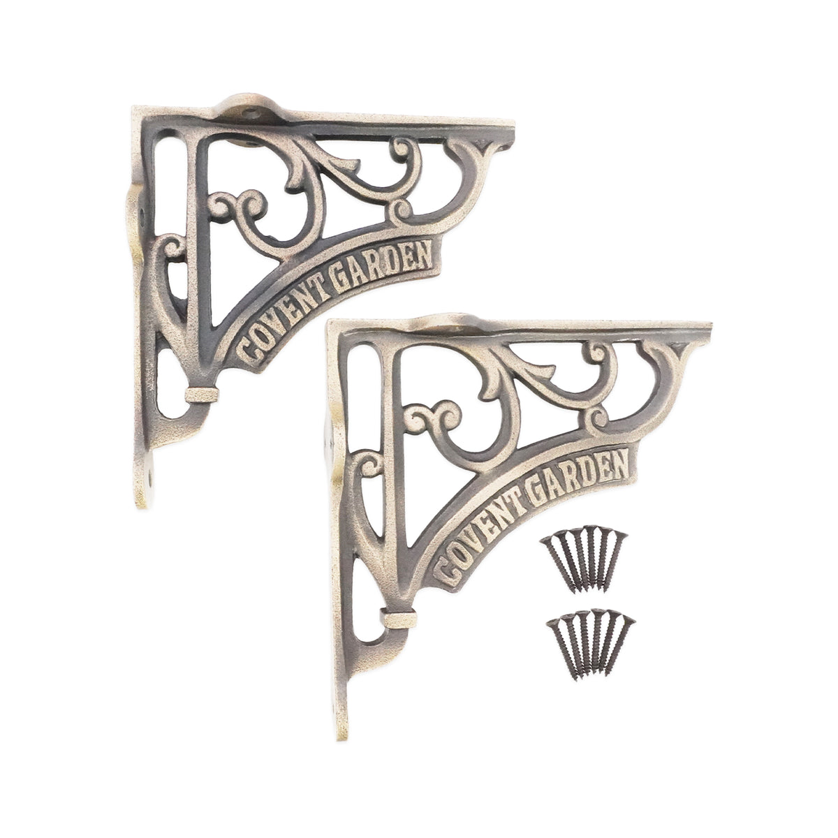 Covent Garden Shelf Bracket Matt Antique (Sold in Pairs)