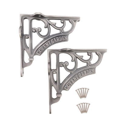 Covent Garden Shelf Bracket Pewter (Sold in Pairs)