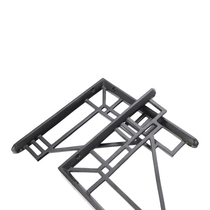 Art Deco Bracket Black (Sold in Pairs)