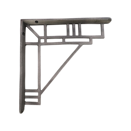 Art Deco Shelf Bracket Pewter (Sold in Pairs)
