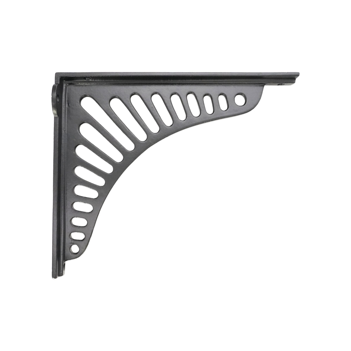 Sunrise Shelf Bracket Black (Sold in Pairs)