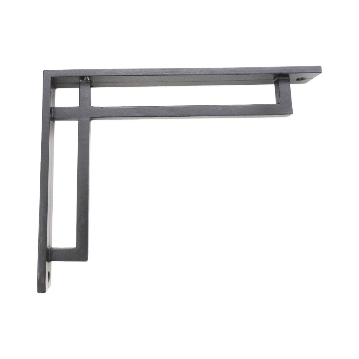 Narrow Art Deco Bracket Black (Sold in Pairs)
