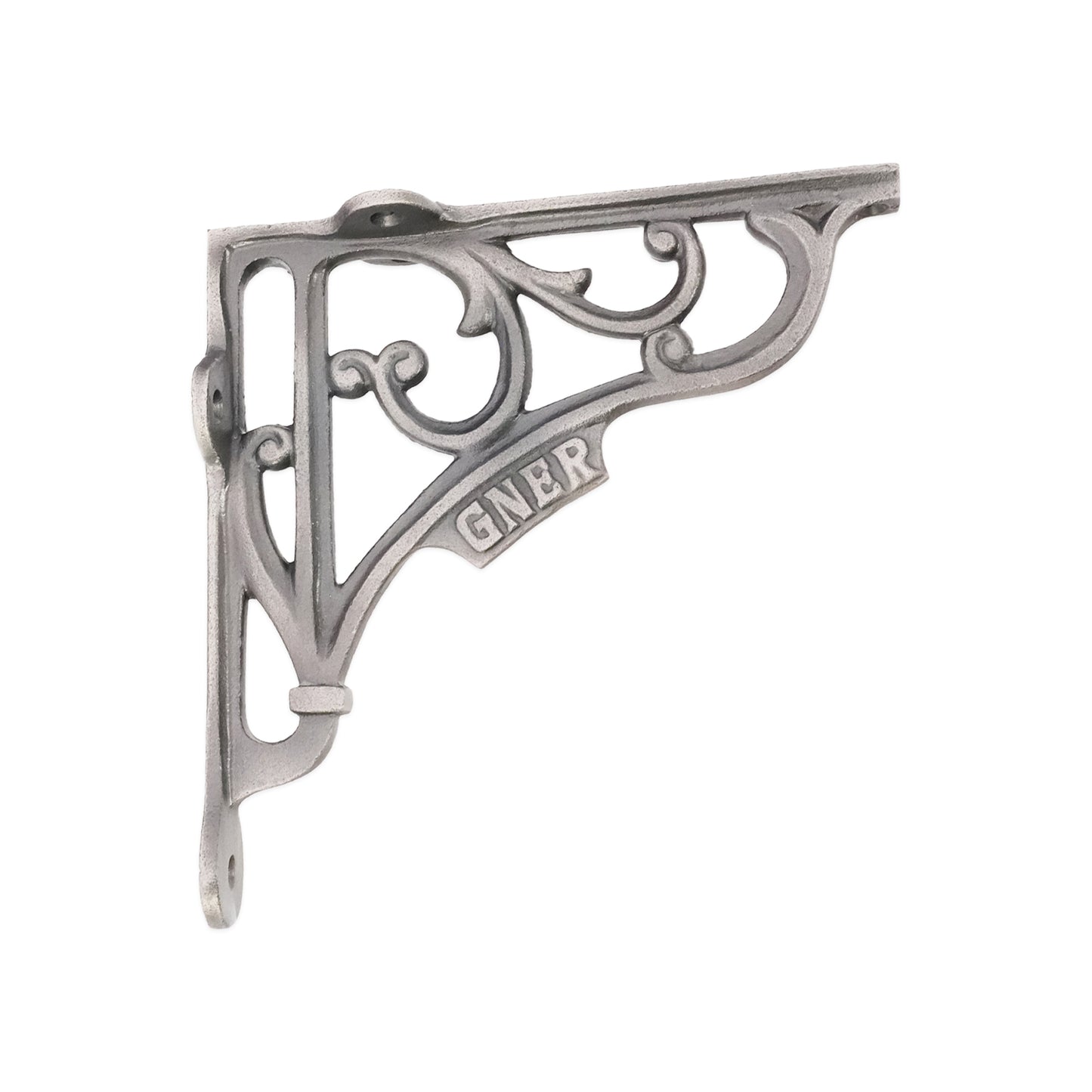 GNER Shelf Bracket Pewter 150x150mm (Sold in Pairs)