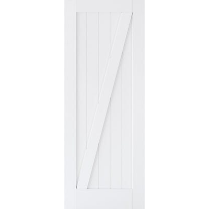 Barn Primed White