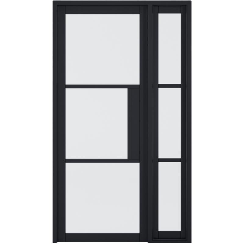 Black thin sidelight lpd