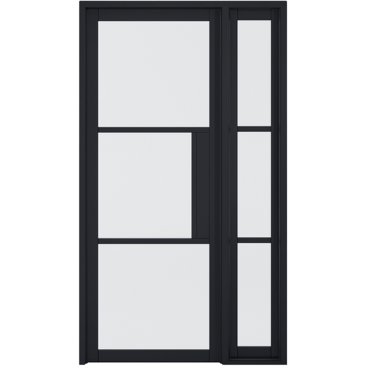 Black thin sidelight lpd