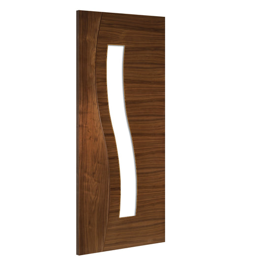 Cadiz Glazed Interior Walnut Door