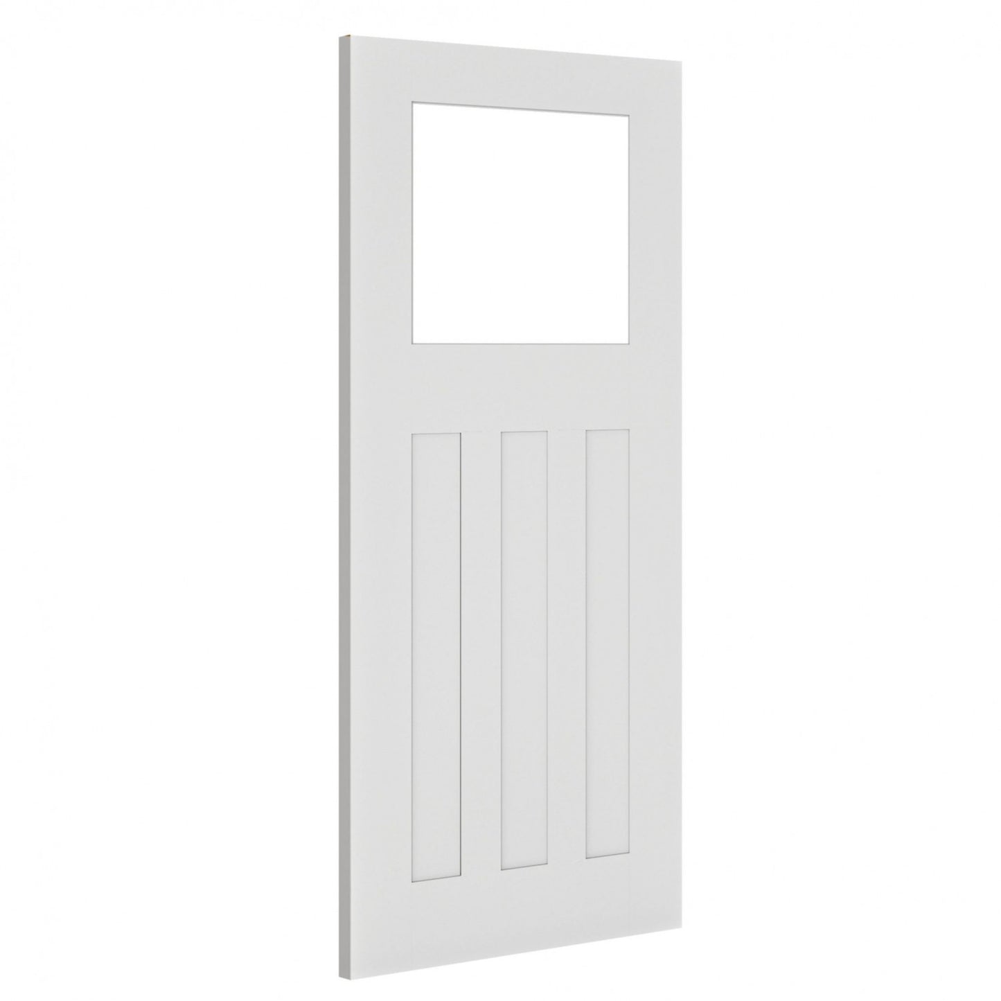 Cambridge White Primed Glazed Internal Door