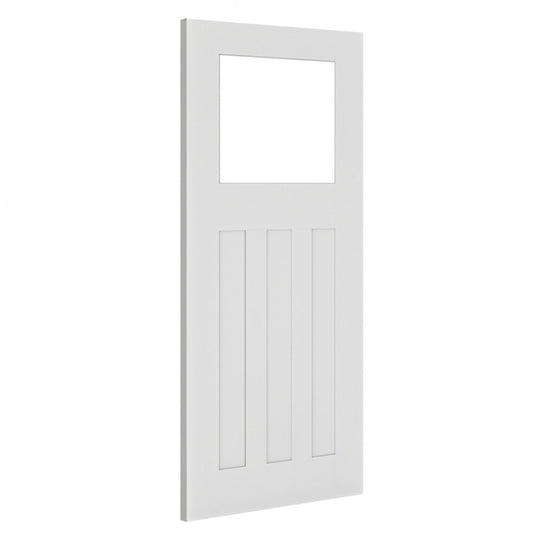 Cambridge White Primed Glazed Internal Door