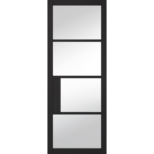 Chelsea 4L Clear Pre-finished Black