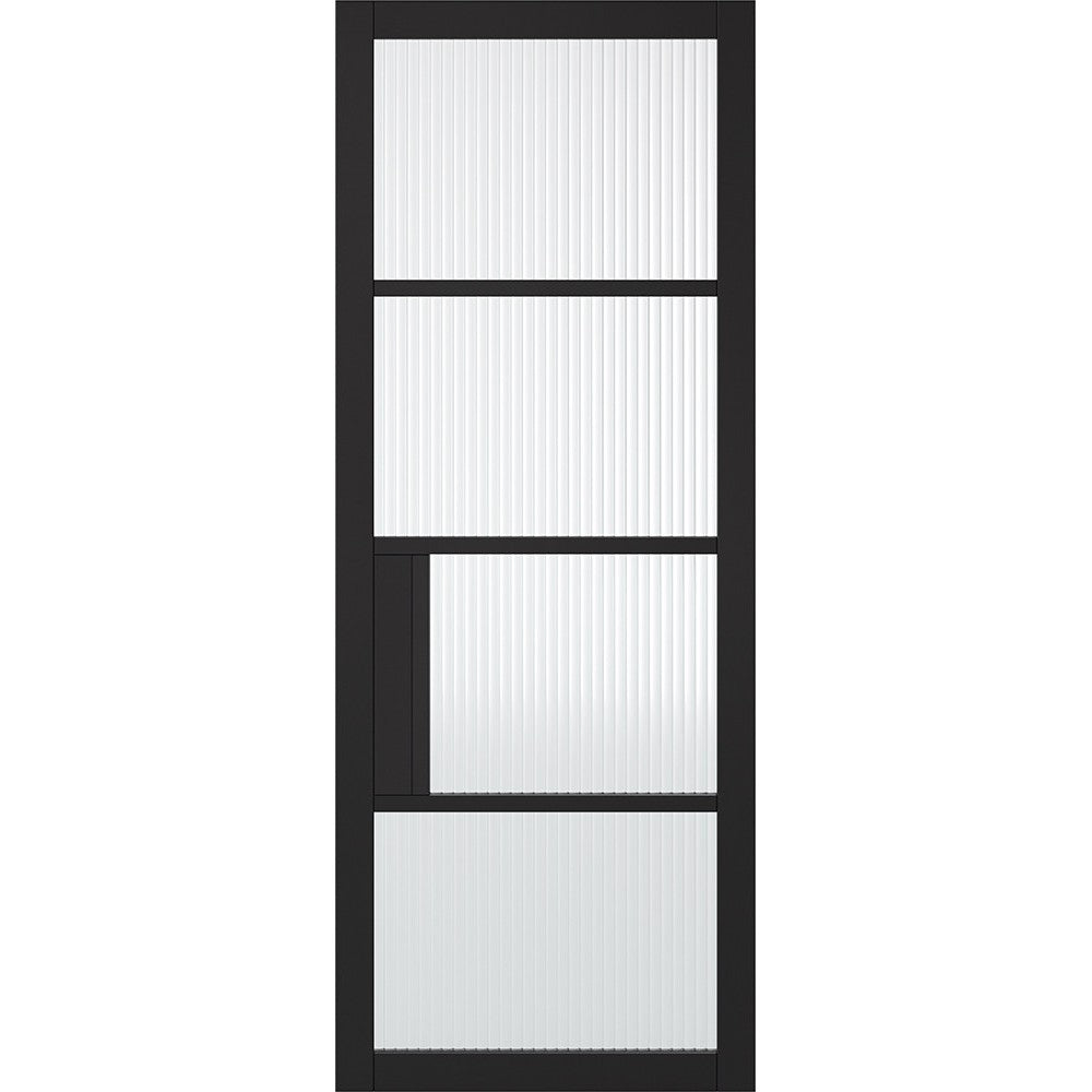 Chelsea 4L Reeded Pre-finished Black

