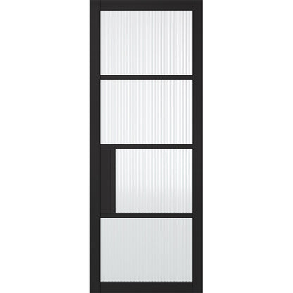 Chelsea 4L Reeded Pre-finished Black
