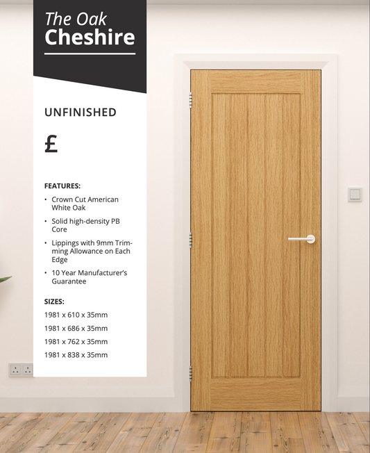 Cheshire Oak Internal Door