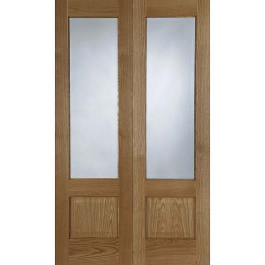 Chiswick Rebated Pair Oak Internal Door