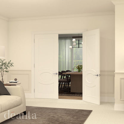 Clarendon White Primed Door FD30