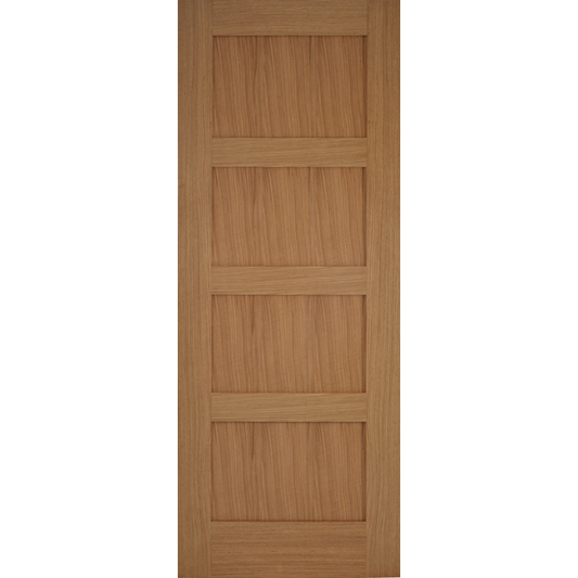 Contemporary 4 Panel Fire Door