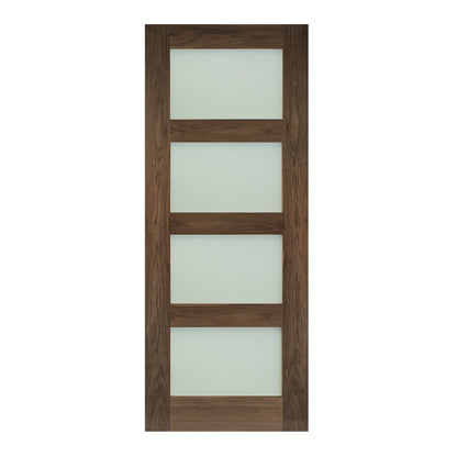 Coventry Prefinished Walnut Obscure Glaze FSC Internal Door