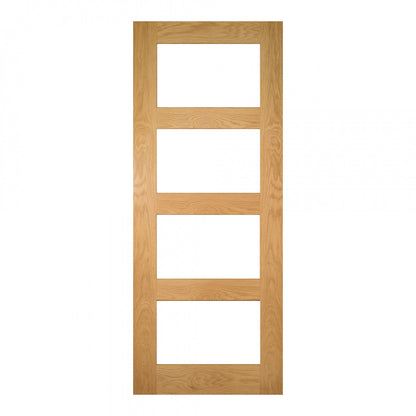 Coventry Clear Glazed Prefinished Interior Oak