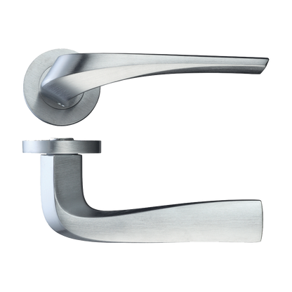 Draco Privacy Satin Chrome