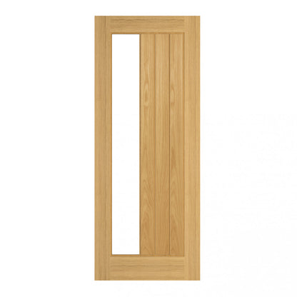 Ely Prefinished Oak Glazed Side Lite Deanta
