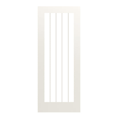 Ely White Primed Glazed 1 Lite Full Internal Door