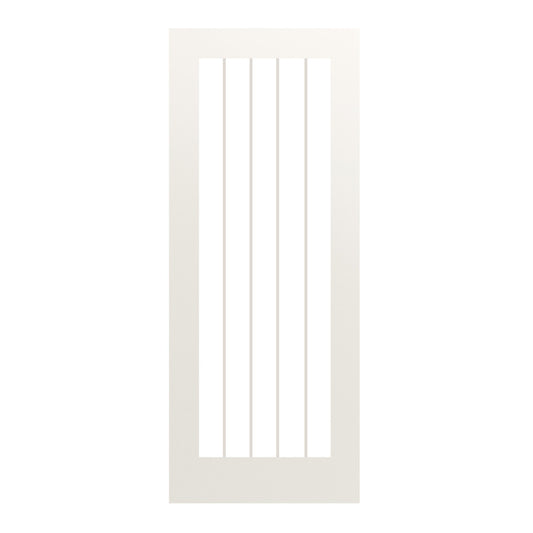 Ely White Primed Glazed 1 Lite Full Internal Door