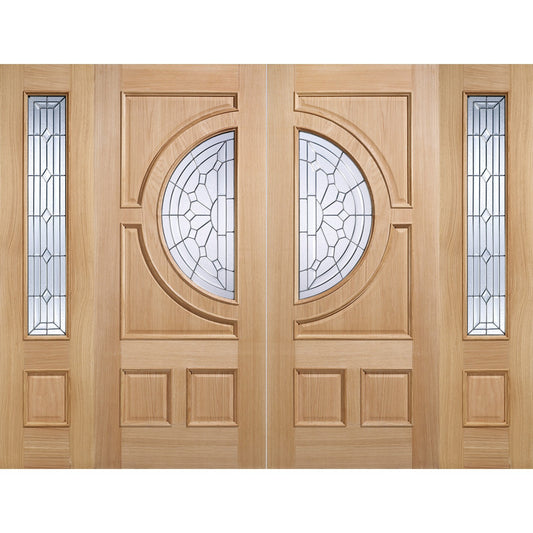 Empress Unfinished Oak External Door