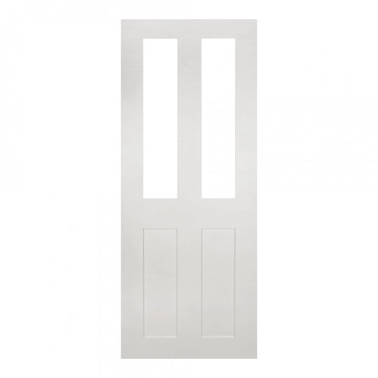 Eton White Primed Glazed Internal Door