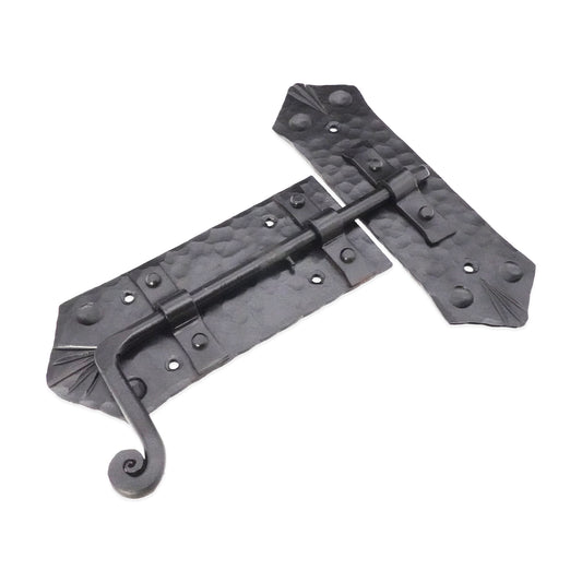 Victorian Cabinet Lock Matt Black