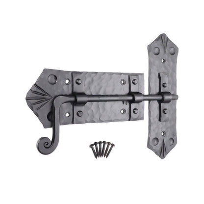 Victorian Cabinet Lock Matt Black