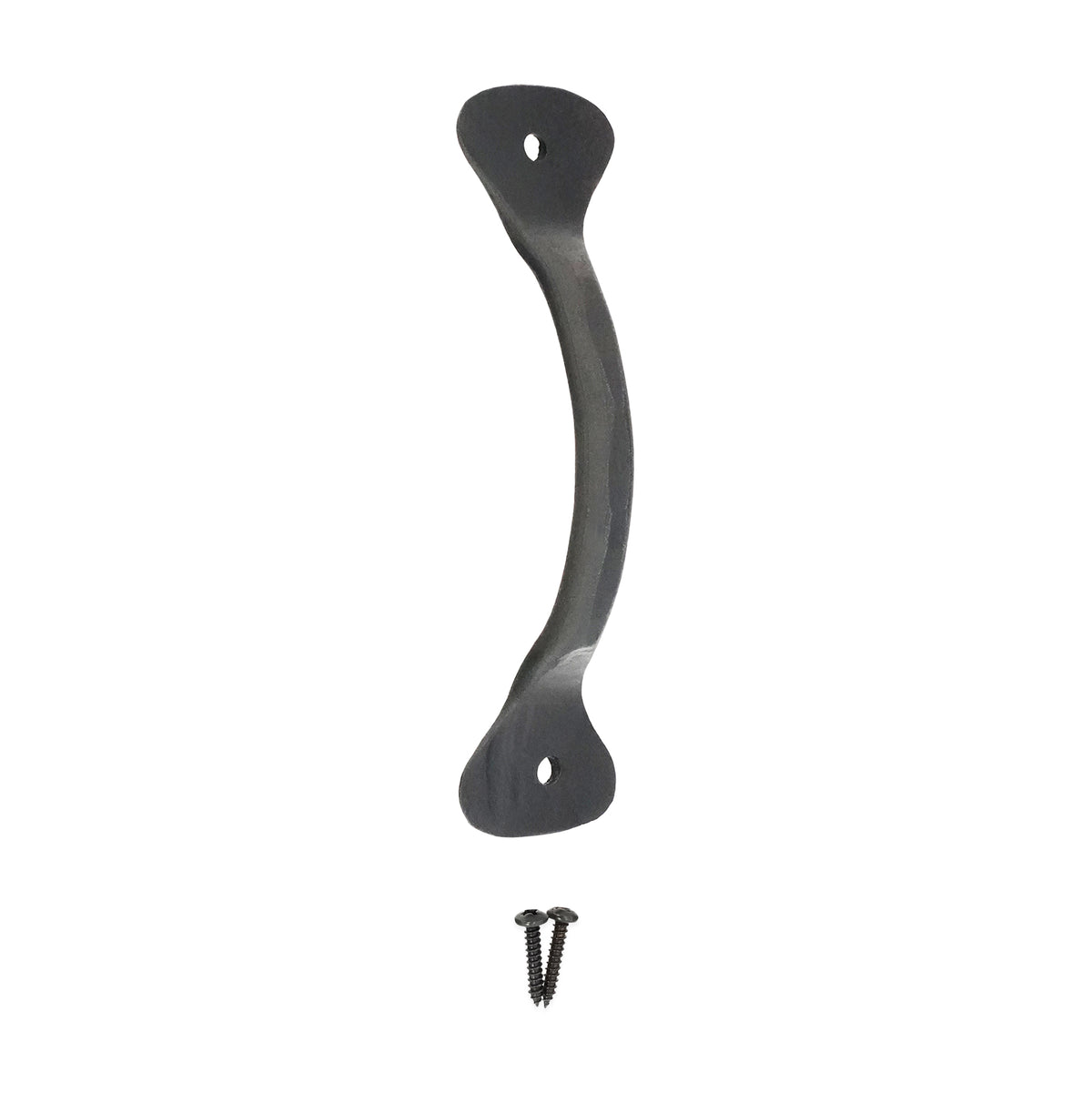 Hammered Pull Handle Small Matt Black