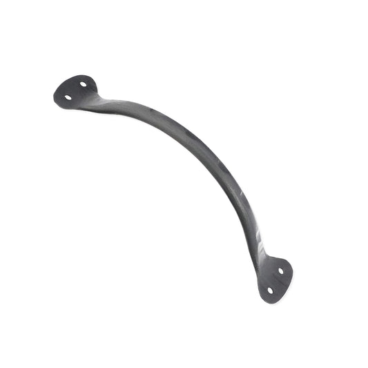Hammered Pull Handle Large Matt Black