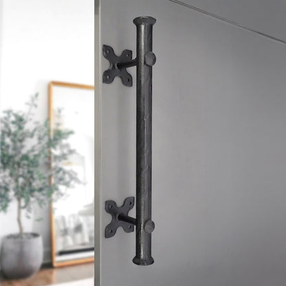 Onyx Round Pull Handle 300mm Matt Black
