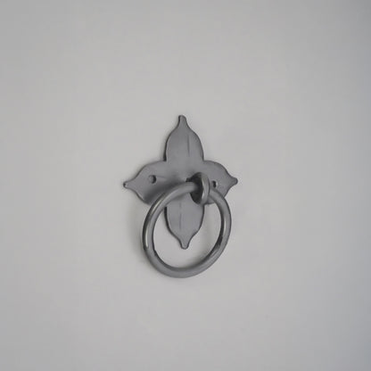 Floret Ring Drop Pull Matt Black
