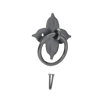Floret Ring Drop Pull Matt Black