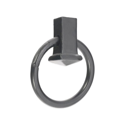 Quadrate Ring Drop Pull Matt Black
