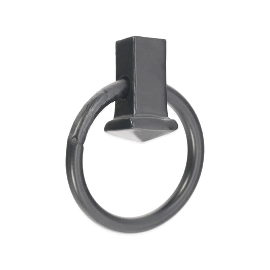 Quadrate Ring Drop Pull Matt Black