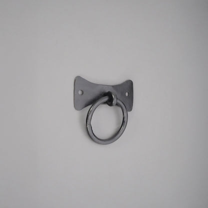 Flamingo Ring Drop Pull Matt Black