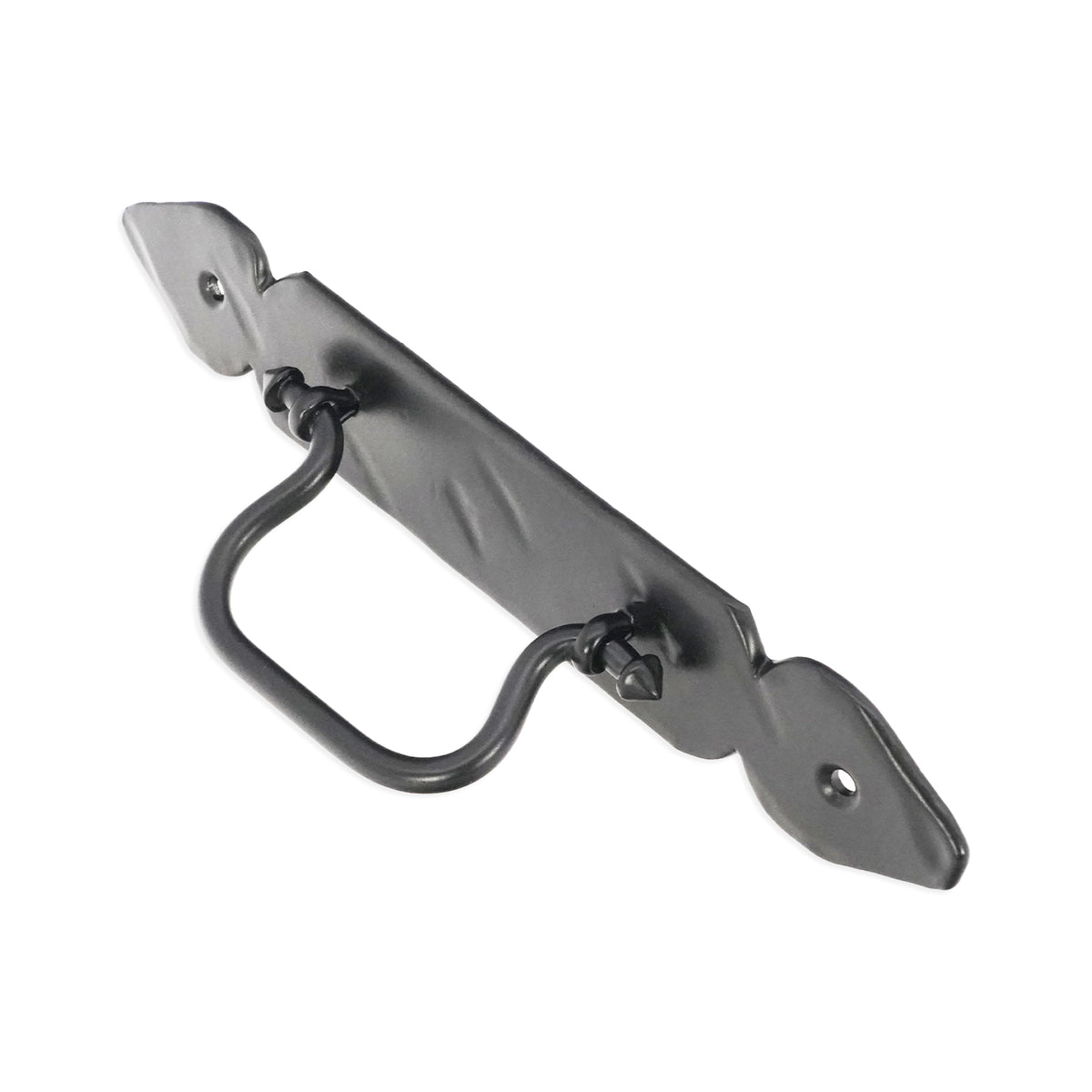 Petal Ring Drop Pull Matt Black