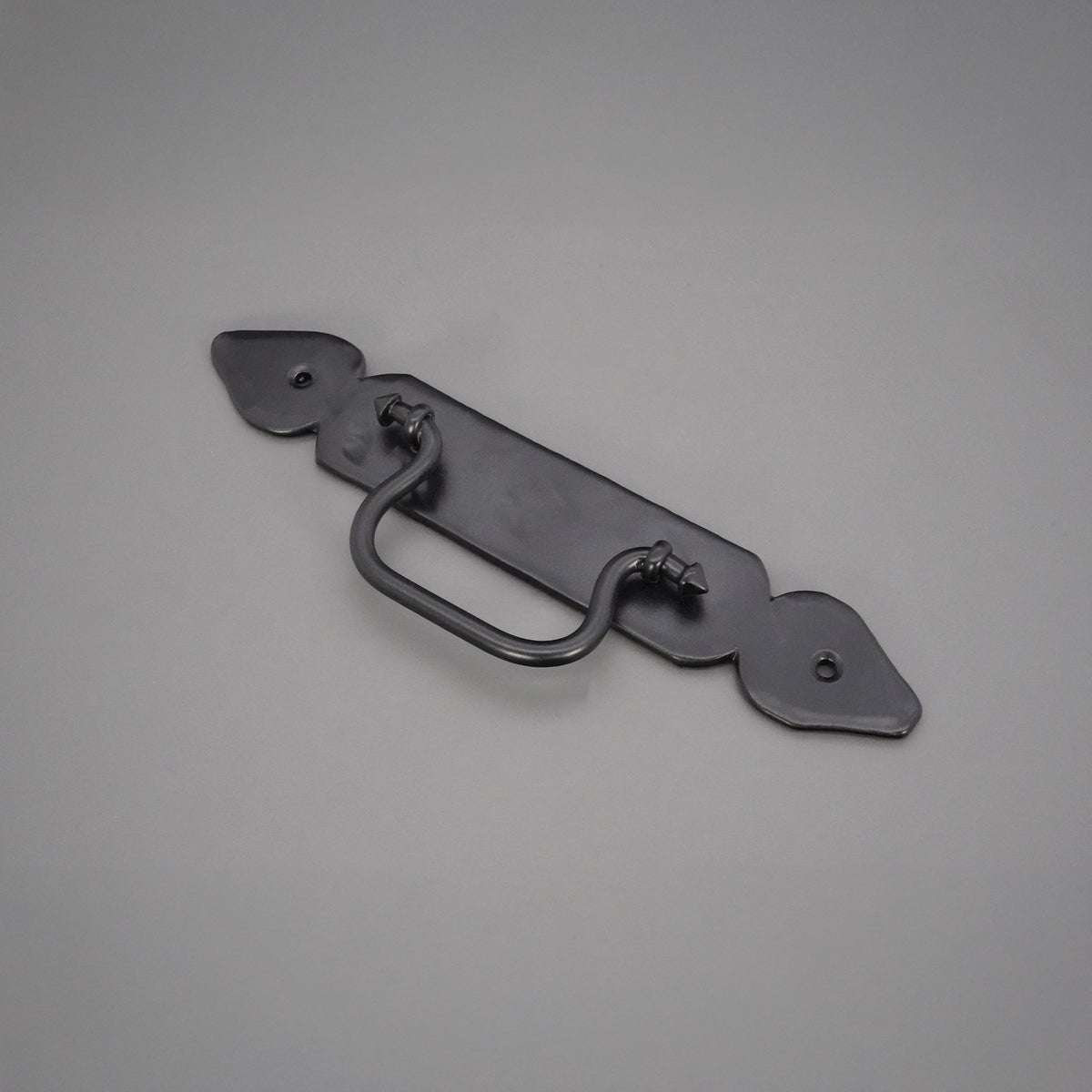 Petal Ring Drop Pull Matt Black