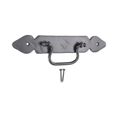 Petal Ring Drop Pull Matt Black