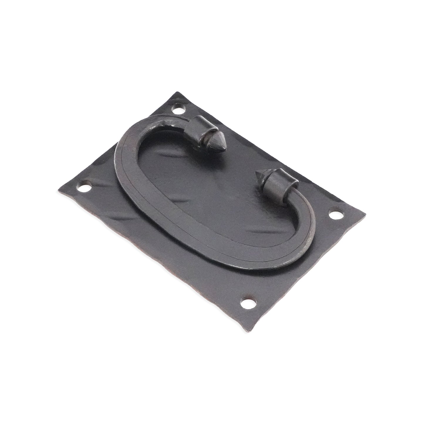 Spike Ring Drop Pull Matt Black