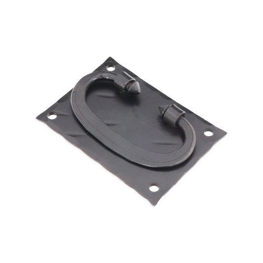 Spike Ring Drop Pull Matt Black