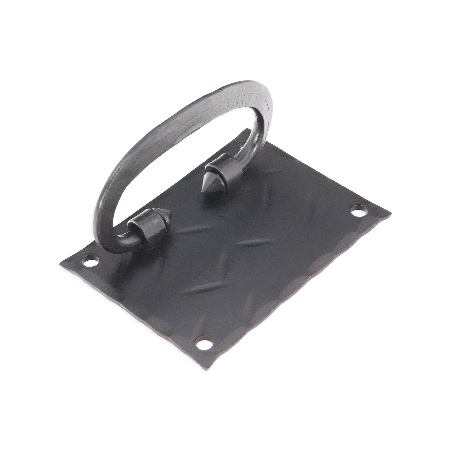Spike Ring Drop Pull Matt Black